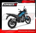 complete exhaust system with muffler DOMINATOR Full System titanium HP6 fits to CF MOTO 450 MT 2024  4