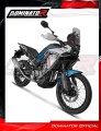 complete exhaust system with muffler DOMINATOR Full System titanium HP6 fits to CF MOTO 450 MT 2024  6
