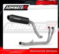 complete exhaust system with muffler DOMINATOR Full System MX2 BLACK fits to CF MOTO 450 MT 2024  3