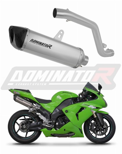 wydech tłumik DOMINATOR Tytanowy HP6 pasujący do motocykla Kawasaki ZX10R 2006 - 2007