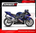CBR 954 RR FIREBLADE EXHAUST Honda Muffler Auspuff Sportauspuff Silencer Echappement Silencieux Scarico Scarichi Escape Wydech Tłumik Carbon End Cap HP6 2002 - 2003 Dominator 3
