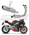 komplette Auspuffanlage mit Schalldämpfer DOMINATOR Full System S6 passend für Aprilia RS 660 2020  2024