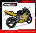 Auspuff Schalldämpfer DOMINATOR HP6 schwarz passend für Honda CBR 600 F4 1999  2000 4