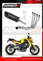 komplette Auspuffanlage mit Schalldämpfer DOMINATOR Full System HP6 schwarz passend für Honda CB 650 F 2014  2018 2
