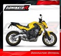komplette Auspuffanlage mit Schalldämpfer DOMINATOR Full System Titan HP8 passend für Honda CB 650 F 2014  2018 4