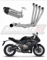 Honda CB 650 R  2019 - 2023 Collector Manifold Full Exhaust System Muffler Auspuff Sportauspuff Silencer Echappement Silencieux Scarico Scarichi Escape Wydech Tłumik Titanium HP8 Dominator Exhaust System x