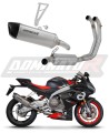 komplette Auspuffanlage mit Schalldämpfer DOMINATOR Full System Titan HP6 passend für Aprilia RS 660 2020  2024