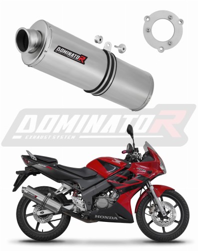 CBR 125 EXHAUST Honda Muffler Auspuff Sportauspuff Silencer Echappement Silencieux Scarico Scarichi Escape Wydech Tłumik OVAL 2004 - 2010 Dominator  x