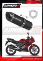 CBR 125 EXHAUST Honda Muffler Auspuff Sportauspuff Silencer Echappement Silencieux Scarico Scarichi Escape Wydech Tłumik Carbon Tip HP1 BLACK 2004 - 2010 Dominator