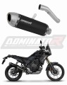 Auspuff Schalldämpfer DOMINATOR S6 schwarz passend für Yamaha Tenere 700 2021  2024