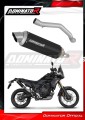 Auspuff Schalldämpfer DOMINATOR GPF schwarz passend für Yamaha Tenere 700 2019  2020 2