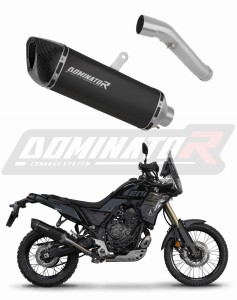 Yamaha Tenere 700 2019 - 2020 Exhaust Silencer Muffler HP6 BLACK + dB killer