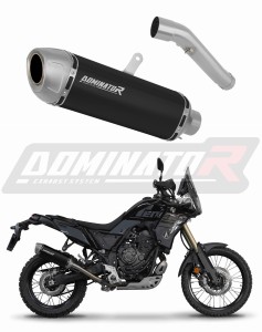 Yamaha Tenere 700 2019 - 2020 Schalldämpfer Auspuff S6 SCHWARZ + dB killer