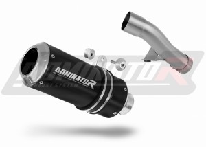 Honda CBF 600 2004 - 2007 Schalldämpfer Auspuff GP SCHWARZ + dB killer