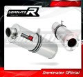 GSXR 600 SRAD EXHAUST Suzuki Muffler Auspuff Sportauspuff Silencer Echappement Silencieux Scarico Scarichi Escape Wydech Tłumik OVAL 1997 - 2000 DOMINATOR 