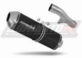 Auspuff Schalldämpfer DOMINATOR OVR schwarz passend für Honda CBF 600 2004  2007