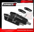 exhaust muffler DOMINATOR HP8 BLACK fits to Triumph Speed Triple 1050 2011  2016 3