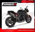 exhaust muffler DOMINATOR titanium HP8 fits to Triumph Speed Triple 1050 2011  2016 4