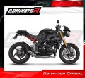 Triumph Speed Triple 1050 2011 2016 motorcycle Exhaust Muffler Auspuff Sportauspuff Silencer Echappement Silencieux Scarico Scarichi Escape Wydech Tłumik GPS Dominator 3