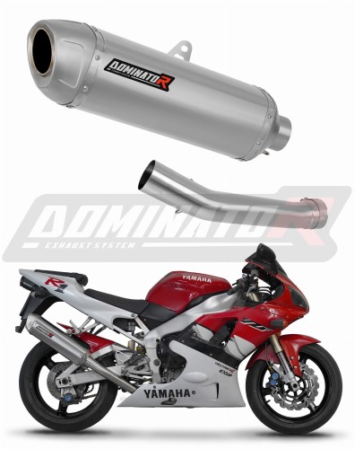 Auspuff Schalldämpfer DOMINATOR S6 passend für Yamaha YZF R1 1000 RN01 1998  1999