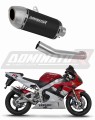 Yamaha YZF R1 1000 RN01 1998 1999 motorcycle Exhaust Muffler Auspuff Sportauspuff Silencer Echappement Silencieux Scarico Scarichi Escape Wydech Tłumik S6 Shorty BLACK Dominator x