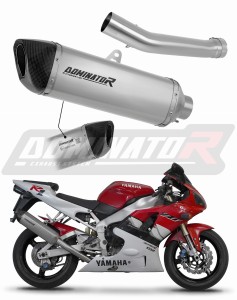 Yamaha YZF R1 1000 RN01 1998 - 1999 EU Homologiert genehmigt Schalldämpfer Auspuff Titan HP6 + dB killer