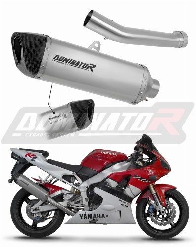 exhaust muffler DOMINATOR homologated road legal titanium HP6 fits to Yamaha YZF R1 1000 RN01 1998  1999