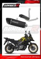Auspuff Schalldämpfer DOMINATOR HP6 schwarz passend für Suzuki DL 650 VStrom 2017  2025 2