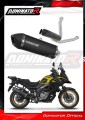 Auspuff Schalldämpfer DOMINATOR HP7 schwarz passend für Suzuki DL 650 VStrom 2017  2025 2