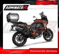 KTM 1290 SUPER Adventure S R 2015 2020 Motorcycle Muffler Auspuff Sportauspuff Silencer Echappement Silencieux Scarico Scarichi Escape Wydech Tłumik P7 BLACK Dominator Exhaust System 2