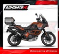 exhaust muffler DOMINATOR P7 BLACK fits to KTM 1090 Adventure / R 2017  2019 5