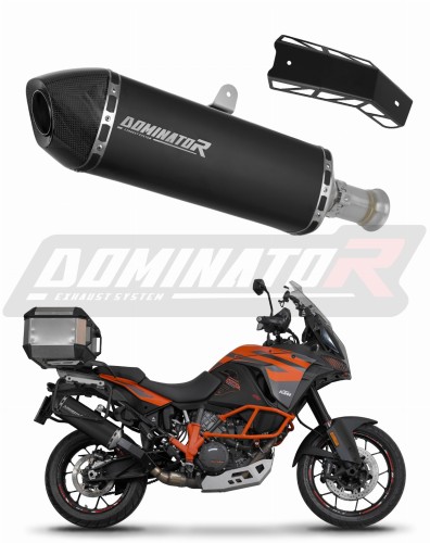 KTM 1090 Adventure R 2017 2019 Motorcycle Muffler Auspuff Sportauspuff Silencer Echappement Silencieux Scarico Scarichi Escape Wydech Tłumik HP7 BLACK Dominator Exhaust System x