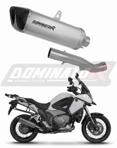 Honda VFR 1200X Crosstourer 2012 - 2020 Schalldämpfer Auspuff Titan HP6 + dB killer