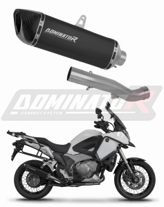 Honda VFR 1200X Crosstourer 2012 - 2020 Schalldämpfer Auspuff HP6 SCHWARZ + dB killer