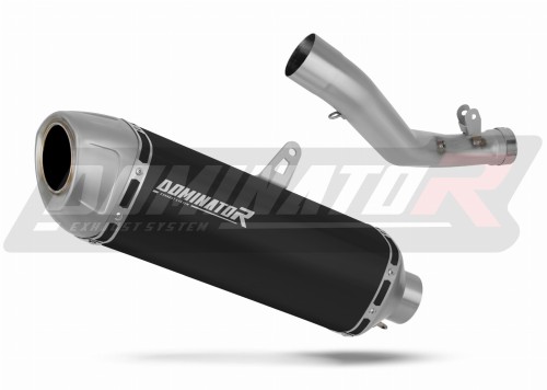 Auspuff Schalldämpfer DOMINATOR S6 schwarz passend für Suzuki GSXR 1000 K9 L0 L1 2009  2011 3