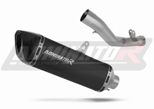 exhaust muffler DOMINATOR HP6 BLACK fits to Suzuki GSXR 1000 K9 L0 L1 2009  2011 3