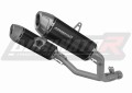 Auspuff Schalldämpfer DOMINATOR S6 schwarz passend für Suzuki GSXR 1000 K9 L0 L1 2009  2011