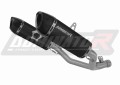 Suzuki GSXR 1000 K9 L0 L1 2009 2011 Motorcycle Muffler Auspuff Sportauspuff Silencer Echappement Silencieux Scarico Scarichi Escape Wydech Tłumik HP6 Black Twin Dominator Exhaust System x