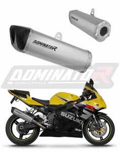 Suzuki GSXR 750 K1-K5 2001 - 2005 Schalldämpfer Auspuff Titan HP6 + dB killer