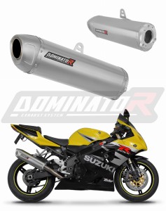 Suzuki GSXR 750 K1-K5 2001 - 2005 Schalldämpfer Auspuff S6 + dB killer