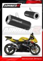 Suzuki GSXR 750 K1 K5 2001 2005 Motorcycle Muffler Auspuff Sportauspuff Silencer Echappement Silencieux Scarico Scarichi Escape Wydech Tłumik GP Black Dominator Exhaust System