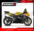 Suzuki GSXR 600 K1 K5 2001 2005 Motorcycle Muffler Auspuff Sportauspuff Silencer Echappement Silencieux Scarico Scarichi Escape Wydech Tłumik HP6 Black Dominator Exhaust System 3