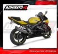 Auspuff Schalldämpfer DOMINATOR Titan HP6 passend für Suzuki GSXR 600 K1K5 2001  2005 3
