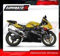 Auspuff Schalldämpfer DOMINATOR Titan HP6 passend für Suzuki GSXR 600 K1K5 2001  2005 4