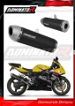 exhaust muffler DOMINATOR S6 BLACK fits to Suzuki GSXR 600 K1K5 2001  2005 2