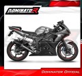 Yamaha YZF R6 2003 2005 Motorcycle Muffler Auspuff Sportauspuff Silencer Echappement Silencieux Scarico Scarichi Escape Wydech Tłumik S6 Shorty BLACK Dominator Exhaust System 3