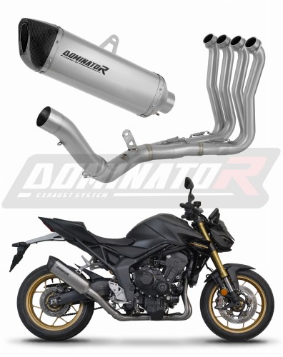 Honda CB 1000 Hornet SP 2025 Collector Manifold Full Exhaust System Muffler Auspuff Sportauspuff Silencer Echappement Silencieux Scarico Scarichi Escape Wydech Tłumik Titanium HP6 Dominator Exhaust System x