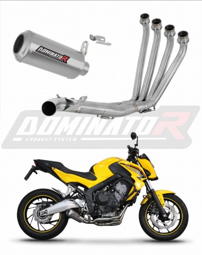 komplette Auspuffanlage mit Schalldämpfer DOMINATOR Full System GP passend für Honda CBR 650 F 2014  2018 7
