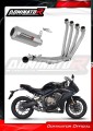 Honda CB 650R 2019 - 2023 Full  Exhaust System Muffler Auspuff Sportauspuff Silencer Echappement Silencieux Scarico Scarichi Escape Collector Manifold Wydech Tłumik GP DOMINATOR EXHAUST SYSTEM