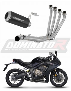 Honda CBR 650 R 2019 - 2023 Auspuffanlagen Schalldämpfer GP BLACK + dB killer medium
